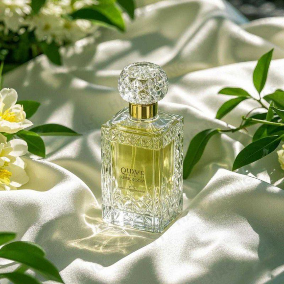 زجاجة عطر زجاجية مربعة شفافة مخصصة بأشكال مختلفة