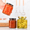 برطمانات زجاجية محكمة الغلق سداسية للمخللات