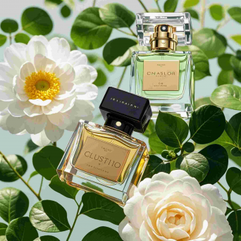 زجاجة عطر زجاجية مربعة فاخرة مخصصة 20 مل 30 مل 50 مل 100 مل