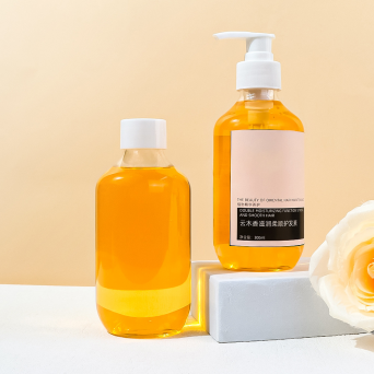 زجاجة جل استحمام بلاستيكية للعناية بالجسم