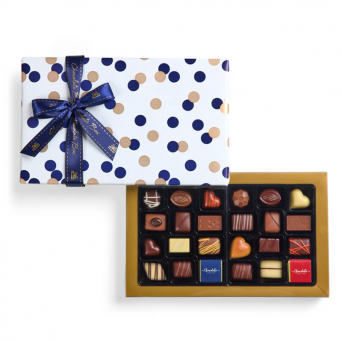 علبة هدية الشوكولاته الفاخرة لقضاء عطلة عيد الميلاد التخصيص المتاحة