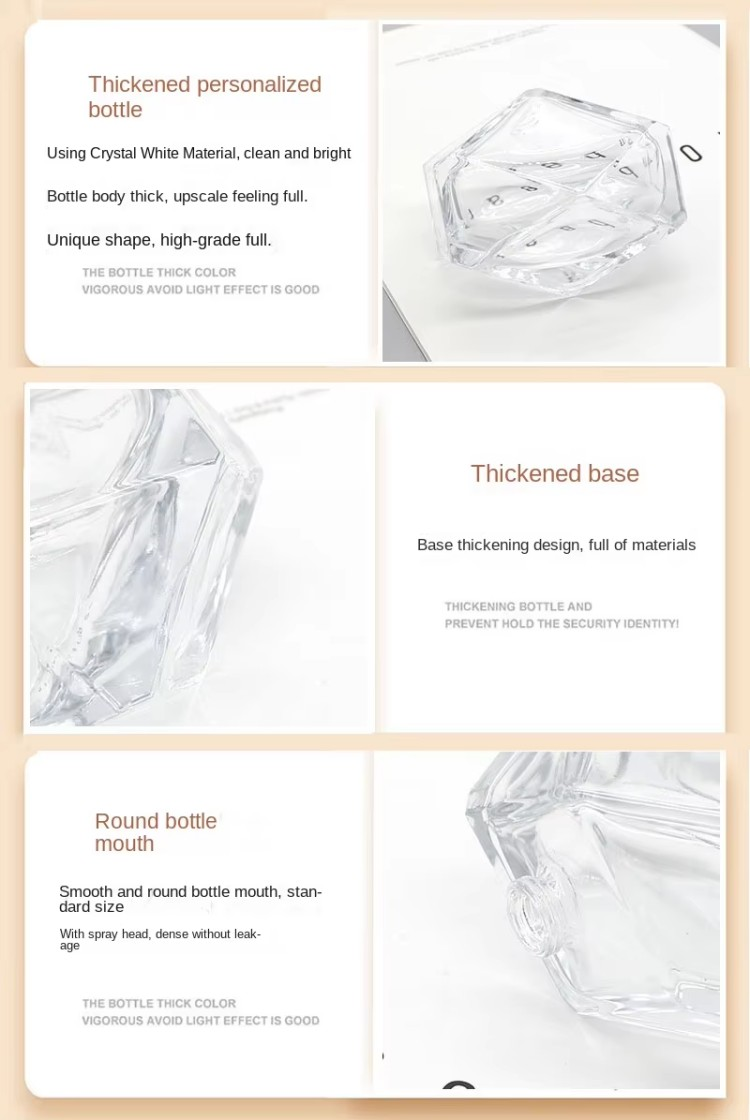 زجاجة رذاذ رذاذ غرامة وزجاجة عطر