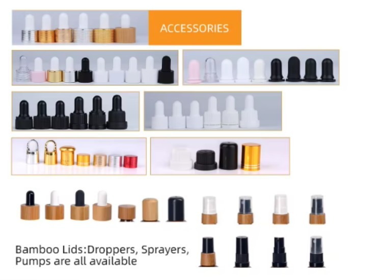 زجاجة قطارة زجاجية