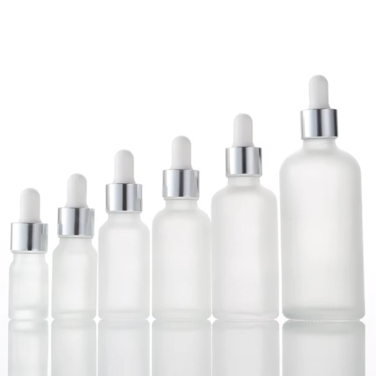 زجاجة قطارة زجاجية