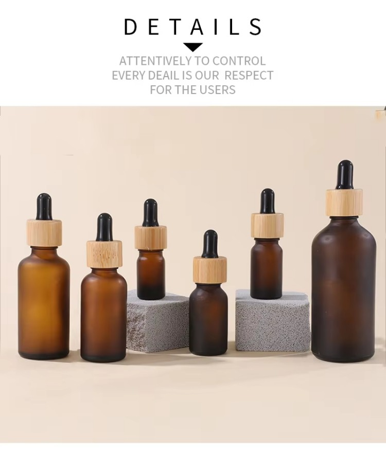 زجاجة قطارة زجاجية