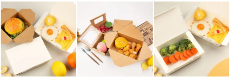 نافذة كرافت ورقة مربع الغداء