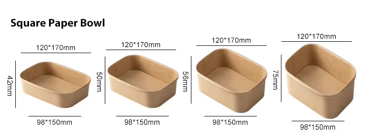 مربع الغداء القابلة للتحلل ، سلطة بينتو مربع ، وعاء مستطيل