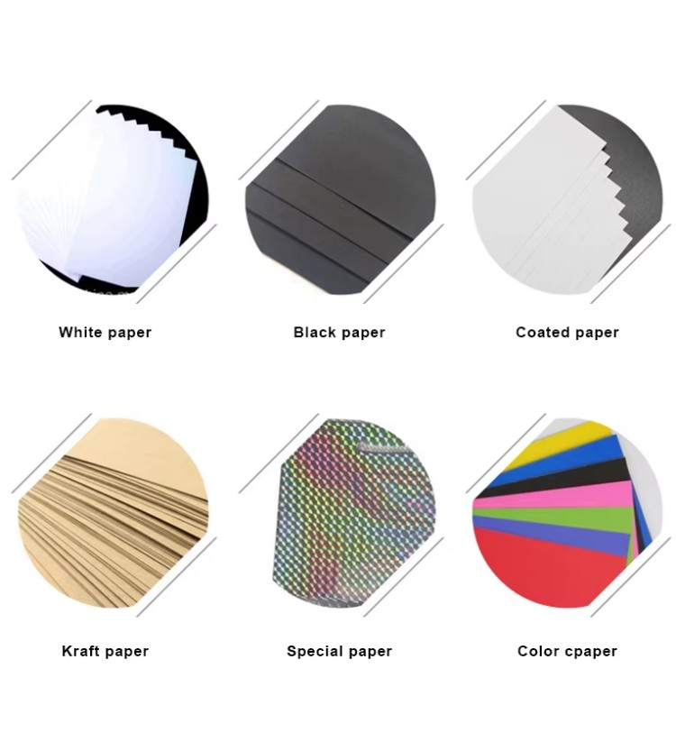 حقيبة هدايا بسيطة من جلد البقر وحقيبة تسوق