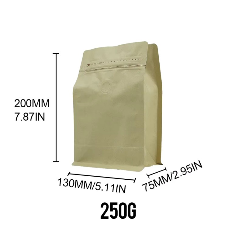 ثمانية Sided الوجهين مختومة صمام الهواء الألومنيوم احباط كيس التغليف