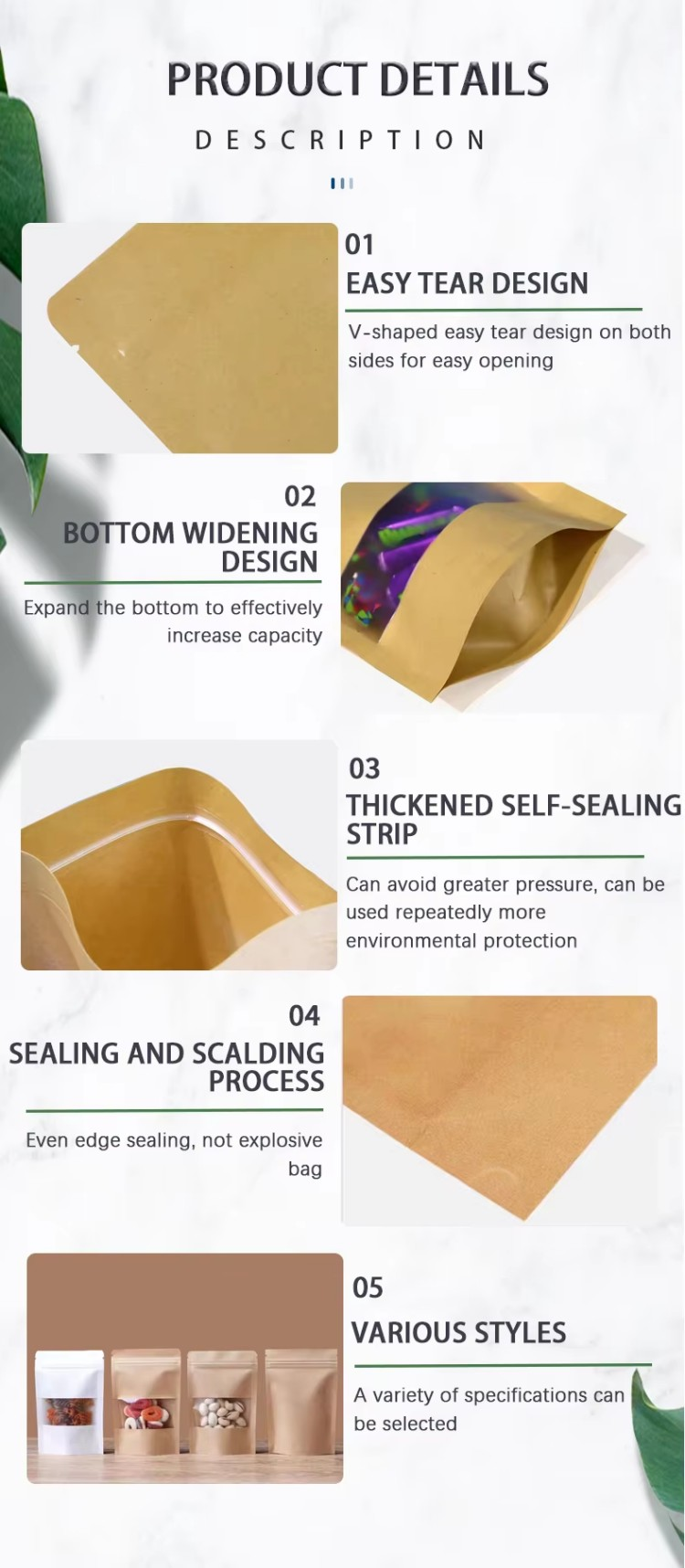 نافذة فتح كرافت ورقة سستة حقيبة