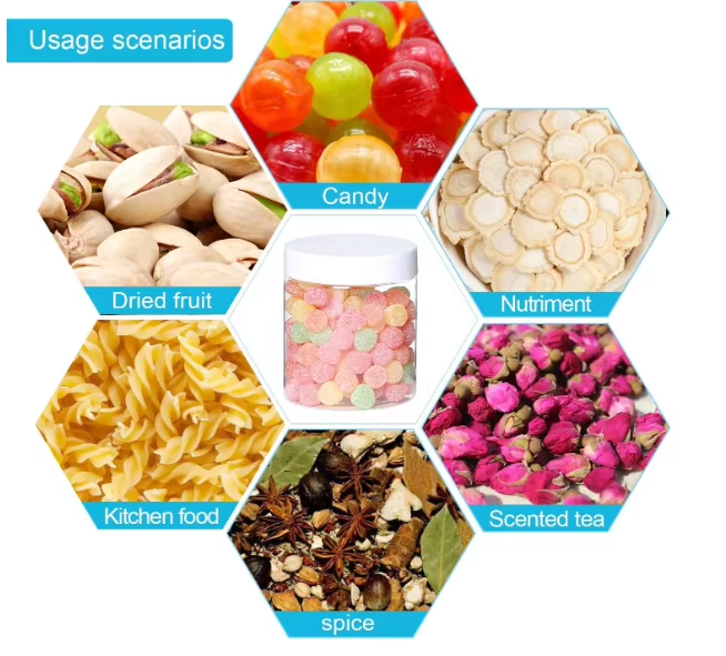 الحيوانات الأليفة واسعة الفم الغذاء الصف مختومة يمكن