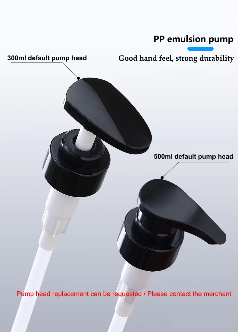 زجاجة شامبو عالية الجودة بكتف مستقيم