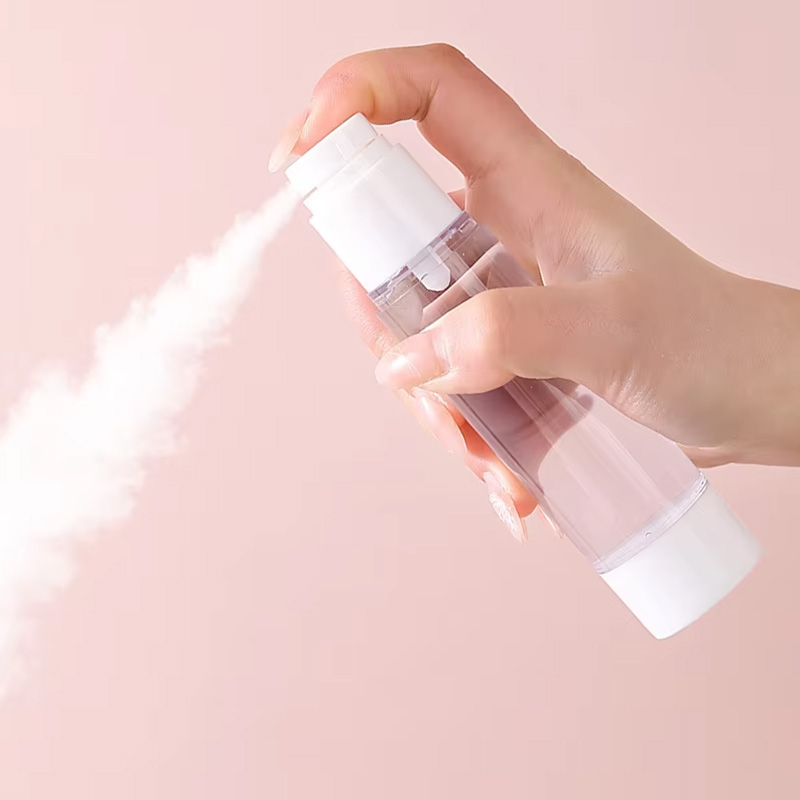 واضح كريم الوجه الأساس زجاجات مضخة الهواء