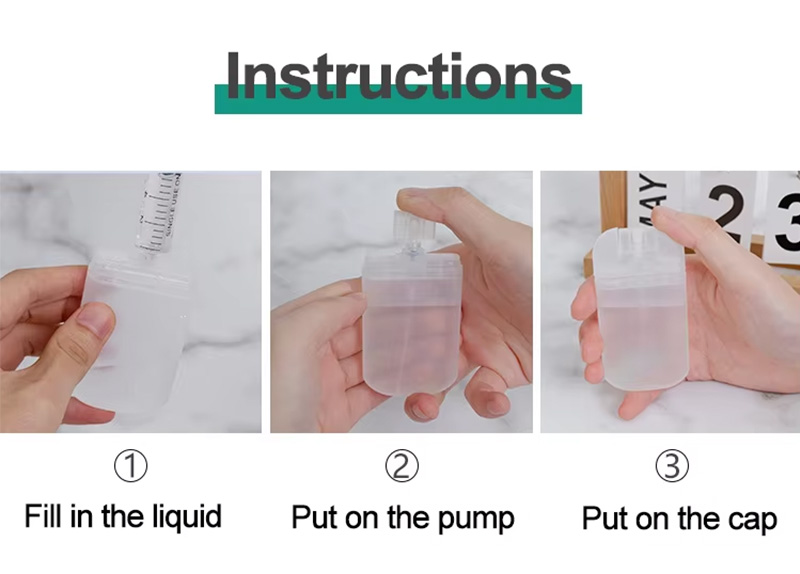 زجاجة رذاذ قابلة لإعادة الملء المحمولة