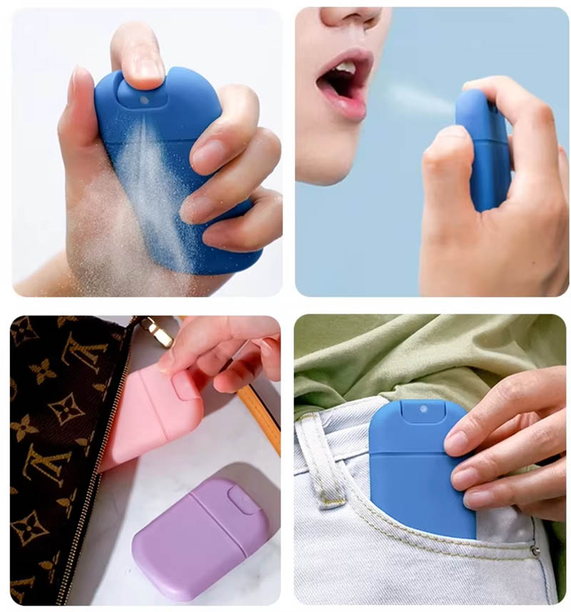 زجاجة رذاذ قابلة لإعادة الملء المحمولة