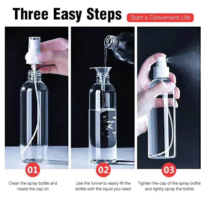 زجاجة رذاذ بلاستيكية للحيوانات الأليفة