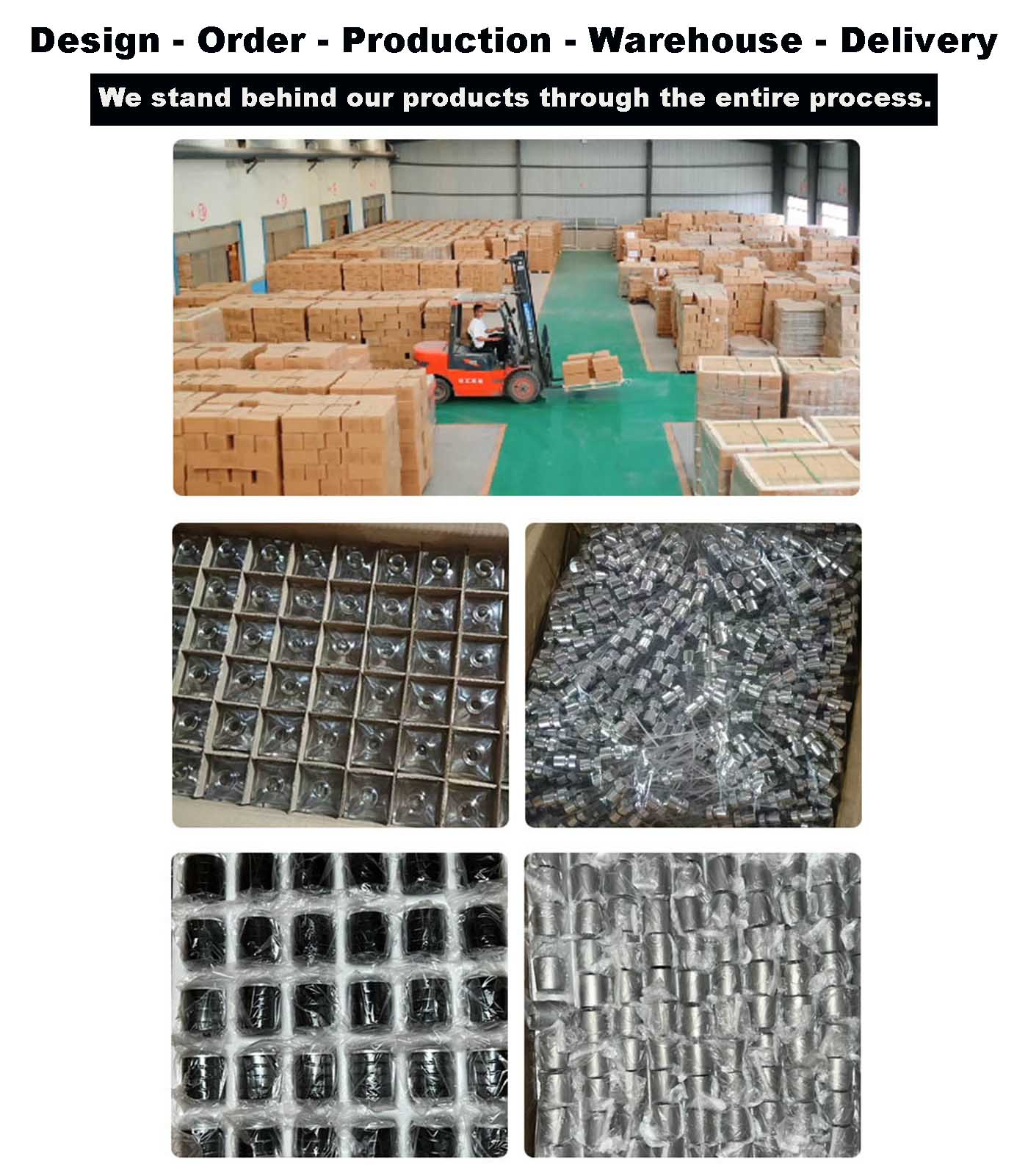 سبائك الزنك الألومنيوم معدن العطور قبعات تجعيد المسمار